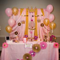 Princess Anjali 1st birthday !!! - Princess theme 