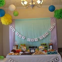 Brittany's Oh Say Can You Say baby shower - Dr. Seuss' Oh Say Can You Say