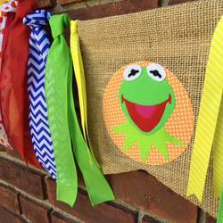 "Smash Cake"  Birthday Bash! - Kermit the Frog from Sesame Street