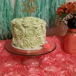 Coral and mint green for 2 - coral and mint green