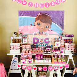 Doc McLuciana Pink & Purple Party! - Doc McStuffins