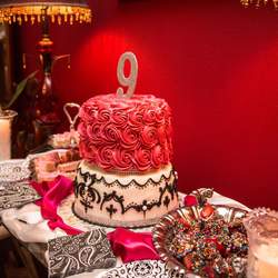 Glitz and Glam Dinner Party - Glam Beauty Bar and Dinner Party