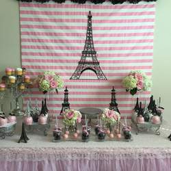 Beautiful Parisian baby shower  - French / Parisian