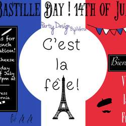 Bastille's day -  French Celebration July 14th - Bastille's day
