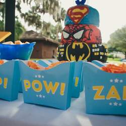 Hernan's Superhero Birthday Party  - Superheroes