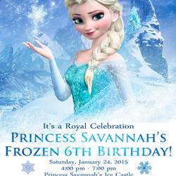 Savannah's 6th Birthday - Frozen (Disney)