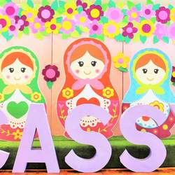 Cassy's Matryoshka Doll-Themed 1st Birthday Party  - Matryoshka Dolls