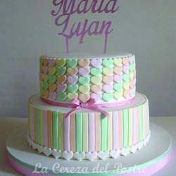 First Birthday  - Corazones 