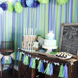 Daniels Blue & Green 1st Birthday - Little Mister