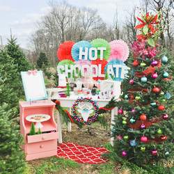 Choose & Cut Surprise Christmas Party - Hot Chocolate Bar
