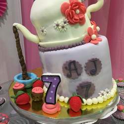 Angela Jet's 7th Birthday Shabby Chic Tea Party - Shabby Chic Tea Party