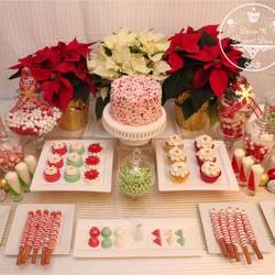 Christmas Dessert Table - Christmas