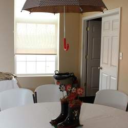 April Showers Bring May Flowers - Sock Monkey
