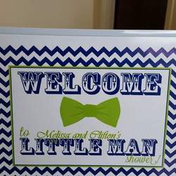 Little Man Babyshower - Mustaches / Little Man