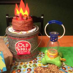 Bryson's Camping Critter 1st Birthday - Camping/Forest Animals