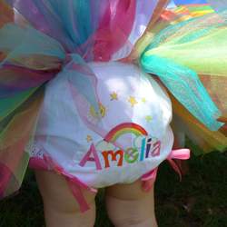 Amelia's Rainbow party - Rainbows