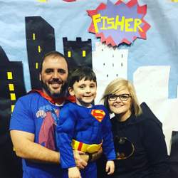 Fisher's SUPER-Fourth Birthday Party - Super Hero's