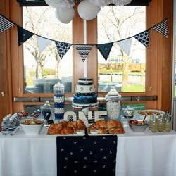 Ahoy, Birthday Boy! Paul is One!  - Nautical 