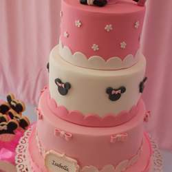 Primer Añito de Isabella - Mickey Mouse / Minnie Mouse