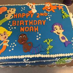 Noah's 2nd Birthday - Bubble Guppies