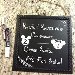 Katelyn & Kev's 1st and 2nd birthdays - Mickey & Minnie mouse
