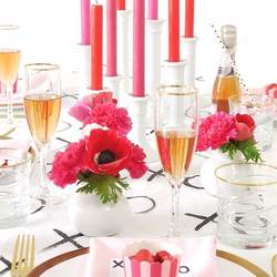 Modern Valentine's Day Dinner Party - Hearts