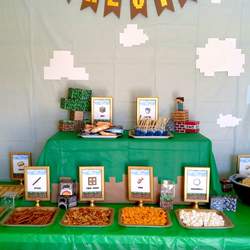 Calvin's Minecraft Birthday Party - Minecraft