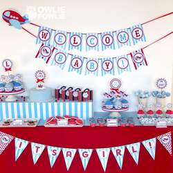Airplane Baby Shower - Airplanes