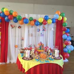 Logan 1th Birthdayparty - circus