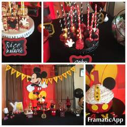 First birthday - Mickey Mouse