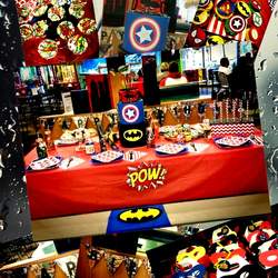 KADEN'S "SUPER" super hero party - Super hero