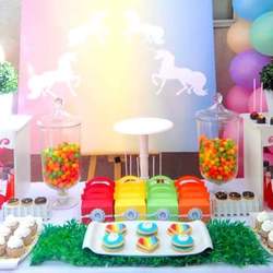 Hermoso y colorido cumpleaños - Rainbows