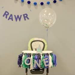 Lincoln's Dinosaur and Bowties 1st Birthday Party  - Dinosaurs 