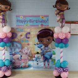 2nd birthday party  - Dr. Mcstuffins 