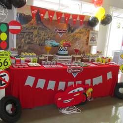 Santino cumple 3 años - Cars (Disney movie)