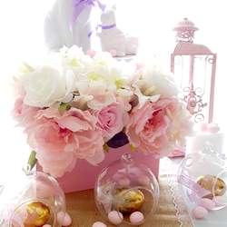 Easter Brunch - Soft  and Delicate Pretty in Pink Easter Tabletop