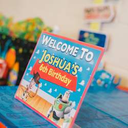 Joshua's 6th Birthday - Toy Story