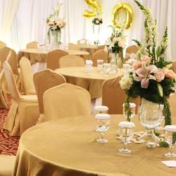 50 years anniversarry - Gold pastel