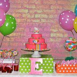 Elizabeth 1st Birthday Party Hello Kitty - Hello Kitty