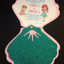 Mermaid sisters party  - Little mermaid 