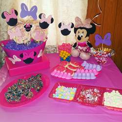 Alisha's first birthday  - Minnie Mouse 