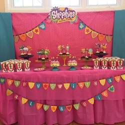 Allie & Josie's Shopkins 5th Birthday Party! - Shopkins