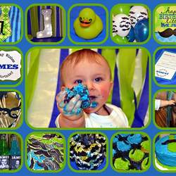 James' Little Man Mustache Bash 1st Birthday Party - Mustaches / Little Man