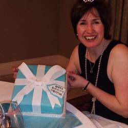 Breakfast at Tiffany's 50th Birthday party - Breakfast at tiffany's theme