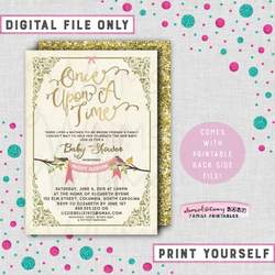 Throw An Amazing Fairy Tale Baby Shower! - Once Upon A Time