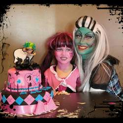 Alexas Monster High party - Monster High