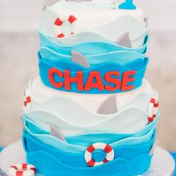 Chase's First Birthday - Sharks