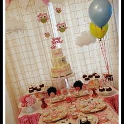 Owls baby shower Helena - Sweet Owls