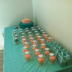 Shametra and Deon's momentous occation - Coral and teal
