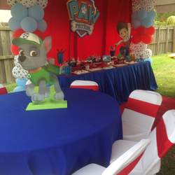 Paw Patrol theme 1st bday party  - Paw Patrol